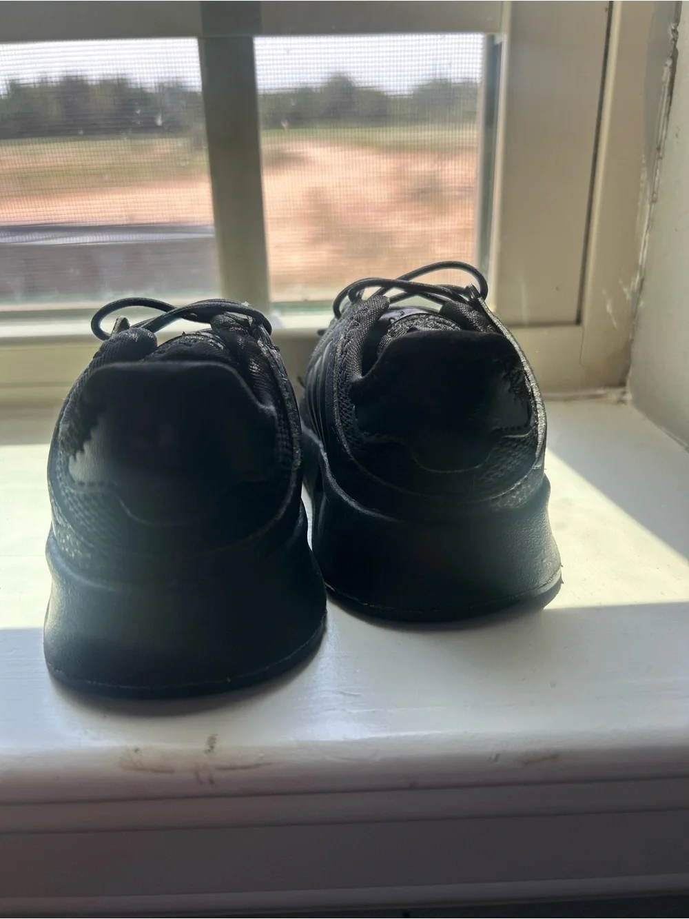 adidas Kids Black Athletic Sneakers